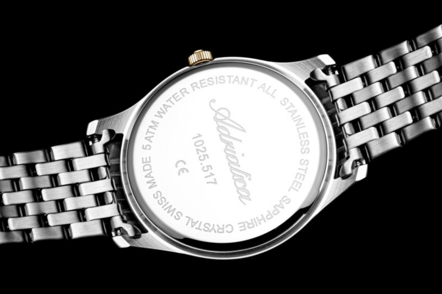 Vyriškas Classic Analog Swiss Kvarcinis Watch ADRIATICA Juodas Dial A1025.2166Q A1025.2166Q kaina ir informacija | Vyriški laikrodžiai | pigu.lt