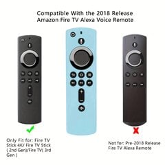 'Противоударный защитный силиконовый чехол для пульта Amazon Fire TV Stick.' цена и информация | Аксессуары для телевизоров и Smart TV | pigu.lt