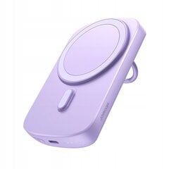 Magnetinis maitinimo bankas „Magsafe Joyroom“, 6000 mAh, violetinės spalvos kaina ir informacija | Atsarginiai maitinimo šaltiniai (power bank) | pigu.lt