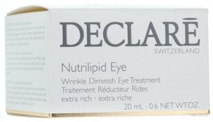 Крем для кожи вокруг глаз с коллагеном Declare Nutrilipid Diminish, 20 мл цена и информация | Сыворотки, кремы для век | pigu.lt
