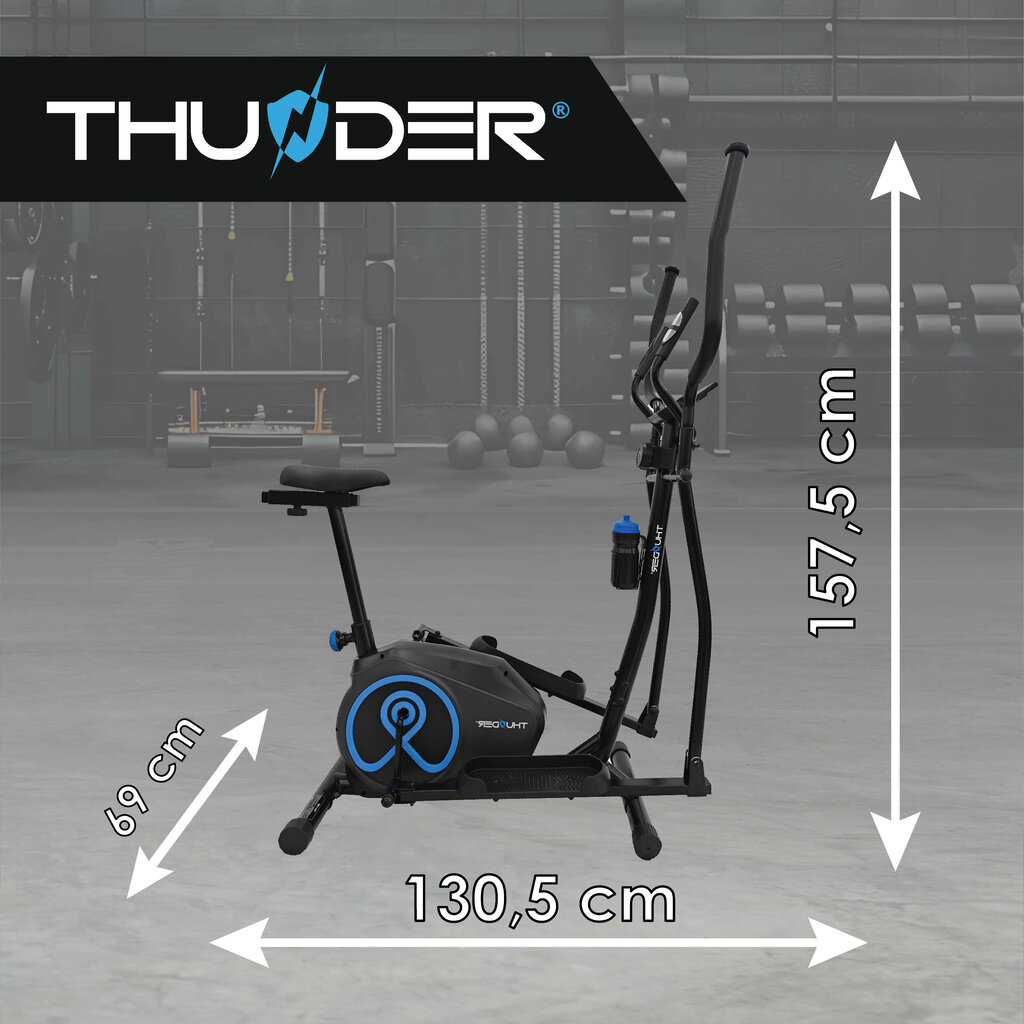 Elipsinis treniruoklis Thunder Dual kaina ir informacija | Elipsiniai treniruokliai | pigu.lt