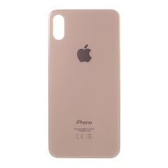 Skirtas Apple iPhone XS Max stiklinės galinės baterijos korpuso dangteliui (ES versija, ne OEM, bet aukštos kokybės) iPhone XS Max 6,5 colio auksinis kaina ir informacija | Telefono dėklai | pigu.lt