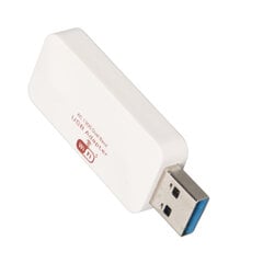 USB WiFi adapteris USB3.0 dviejų juostų 1300 Mbp didelės spartos MU MIMO minkšto AP režimo belaidis WiFi adapteris, skirtas asmeniniam staliniam nešiojamajam kompiuteriui kaina ir informacija | USB laikmenos | pigu.lt