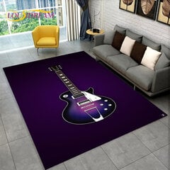 (12–40 x 60 cm (15 x 23 colių)) Klasikinės gitaros elektrinės gitaros boso kilimėlis, kiliminis kilimėlis, skirtas svetainės miegamojo sofos durų kilimėliui dekoruoti, vaikų žaidimų neslystantis grindų kilimėlis kaina ir informacija | Kilimai | pigu.lt