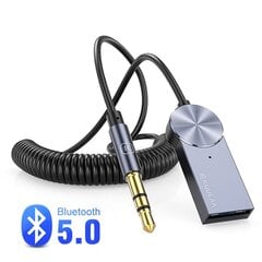 „Aux Bluetooth“ adapterio tvirtinimo laidas automobiliui, 3,5 mm lizdas цена и информация | Кабели и провода | pigu.lt