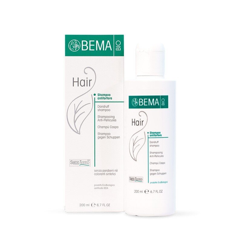 Šampūnas nuo pleiskanų Bema Bio Hair Dandruff, 200 ml цена и информация | Šampūnai | pigu.lt