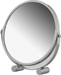 Chromuotas veidrodis, Ø - 17 cm kaina ir informacija | Vonios kambario aksesuarai | pigu.lt