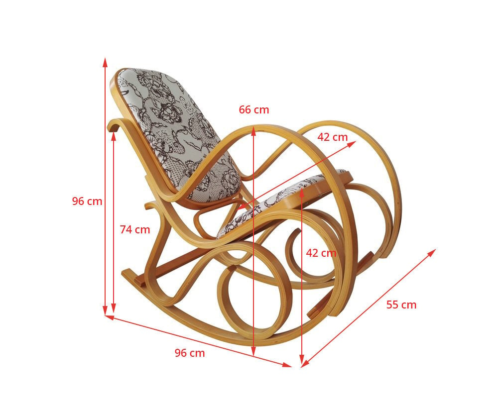 Supama kėdė SK5-2, šviesiai ruda kaina ir informacija | Svetainės foteliai | pigu.lt