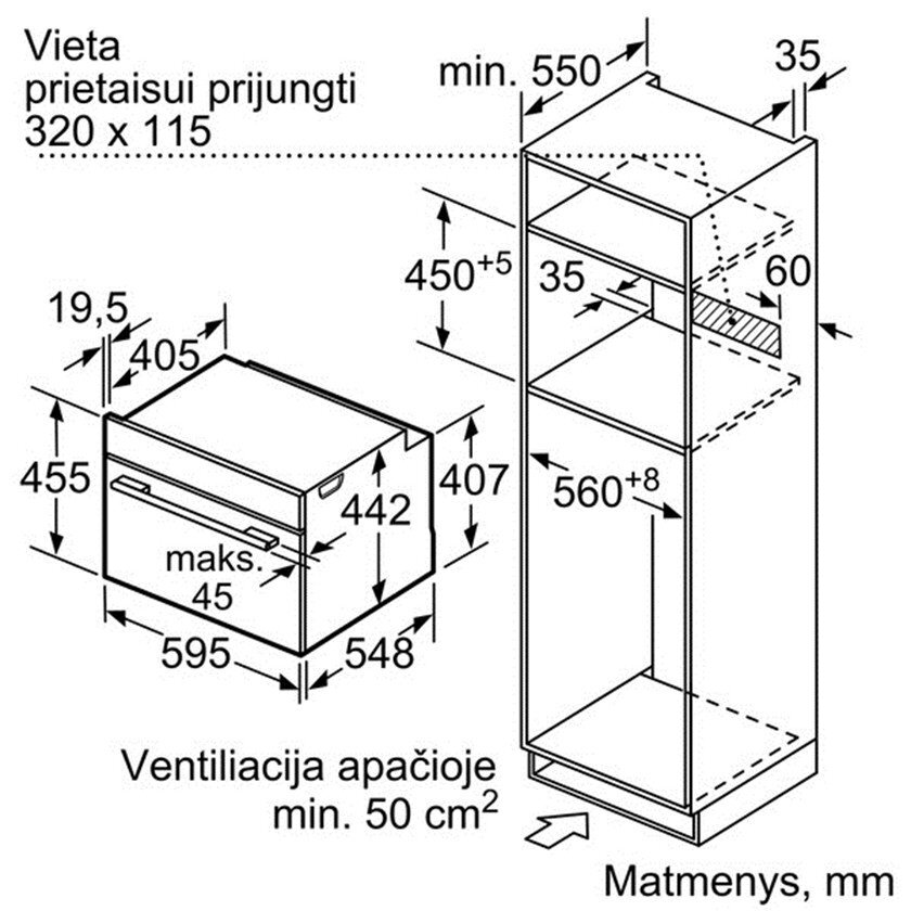 Prekė su pažeista pakuote.Bosch CMG633BS1 kaina ir informacija | Stambi buitinė technika su pažeista pakuote | pigu.lt