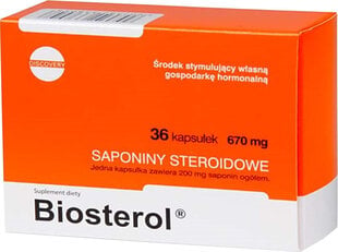 Biosterol, 36 kapsulės kaina ir informacija | Testosterono skatintojai | pigu.lt