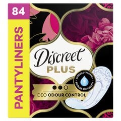 Higieniniai įklotai Discreet Protective Odour Control Plus, 84 vnt. kaina ir informacija | Tamponai, higieniniai paketai, įklotai | pigu.lt