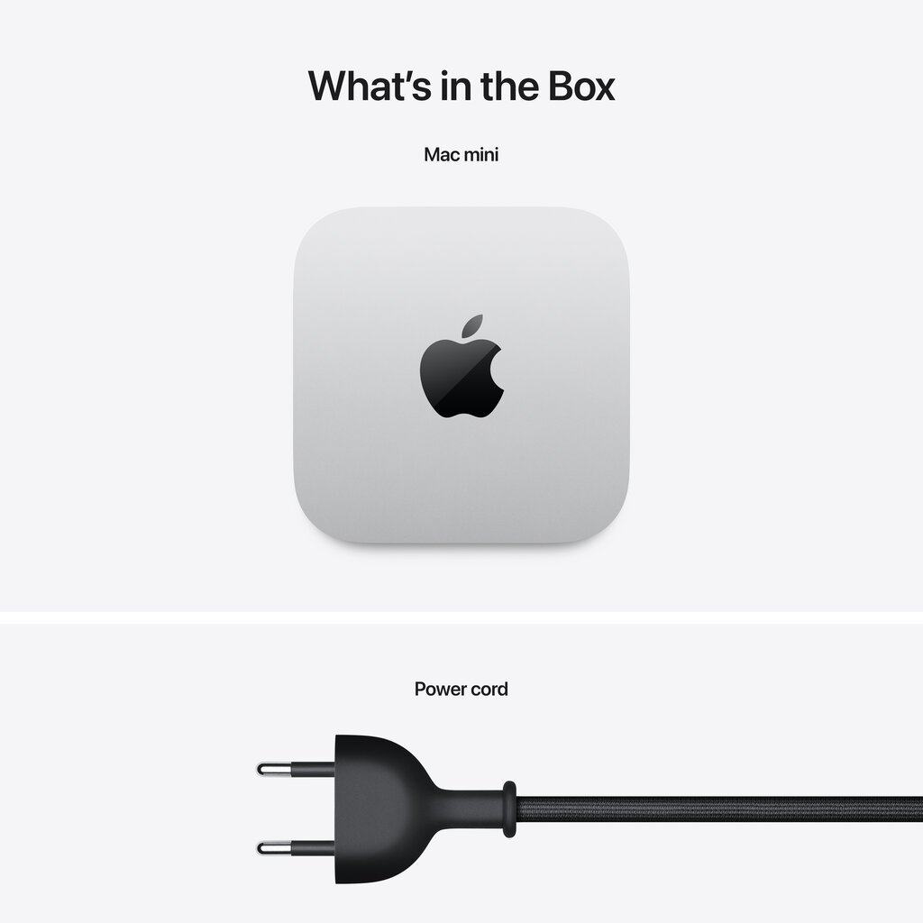 Mac mini Apple M4 10C CPU, 10C GPU/16GB/256GB SSD MU9D3ZE/A kaina ir informacija | Stacionarūs kompiuteriai | pigu.lt