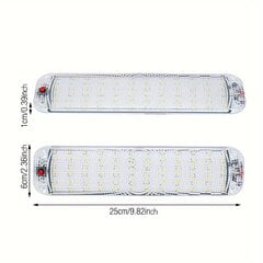 10W 12V LED šviesos juosta, 72 šviesos diodai. kaina ir informacija | Pakabinami šviestuvai | pigu.lt