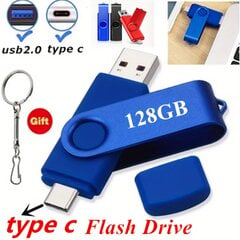 Didelės Spartos USB 2.0 C Tipo Atmintukas 2-in-1. kaina ir informacija | USB laikmenos | pigu.lt