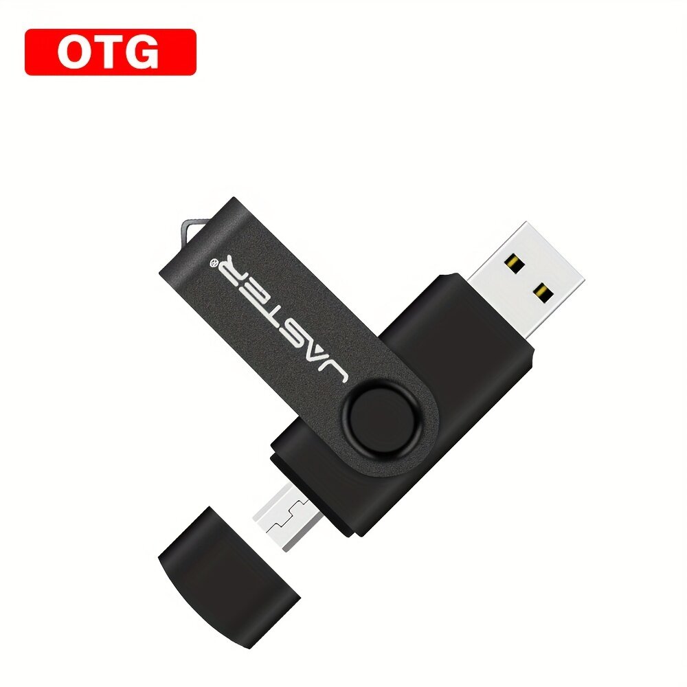 'JASTER OTG 2 in 1 USB Atmintinė Metalinė 64GB 32GB 16GB' kaina ir informacija | USB laikmenos | pigu.lt