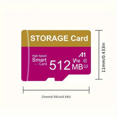 Didelės Spartos Išmanios Atminties Kortelės: 512MB-64MB kaina ir informacija | USB laikmenos | pigu.lt