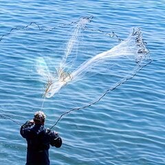 'Рыболовная сеть с грузилами для морской воды.' цена и информация | Другие товары для рыбалки | pigu.lt