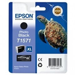 Epson C13T15714010, juoda kaina ir informacija | Kasetės lazeriniams spausdintuvams | pigu.lt
