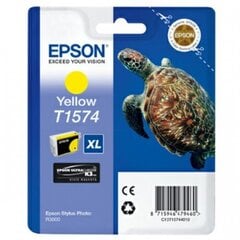Epson T1574 Yellow Yellow цена и информация | Картриджи для струйных принтеров | pigu.lt