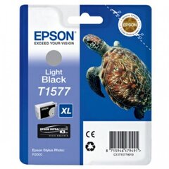 Epson (C13T15774010), šviesiai juoda kasetė rašaliniams spausdintuvams kaina ir informacija | Kasetės rašaliniams spausdintuvams | pigu.lt