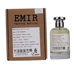 Parfumuotas vanduo Emir Just Bergamot unisex, 100ml kaina ir informacija | Kvepalai vyrams | pigu.lt