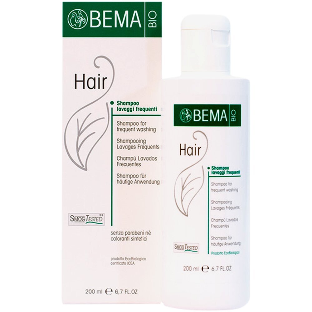 Plaukų šampūnas kasdieniniam naudojimui Bema Bio Hair Shampoo For Frequent Washing, 200 ml цена и информация | Šampūnai | pigu.lt