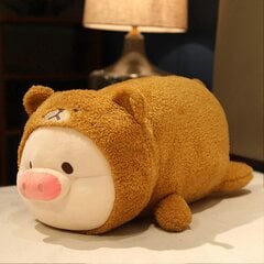 35 cm Kawaii Pig pliušinis žaislas Animacinis pliušinis žaislų pagalvė Puiki aukštos kokybės pliušinė lėlė, skirta kūdikiui apkabinti pliušinį žaislą-dinozaurą kaina ir informacija | Minkšti (pliušiniai) žaislai | pigu.lt