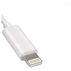 Kabeliai ir adapteriai „Lightning“ adapteris prie 3,5 mm ausinių ausinių Patogus ir tinkamas „iPhone 6 / 6S 7 Plus 8 White“ kaina ir informacija | Kabeliai ir laidai | pigu.lt