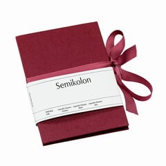 Albumas Semikolon Leporello Classico burgundy цена и информация | Рамки, фотоальбомы | pigu.lt