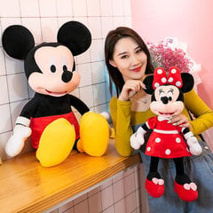 Mickey Minnie Mouse pliušiniai žaislai, prikimšti minkštos lėlės, pagalvės pagalvėlė, gimtadienio dovana vaikų mylėtojui (FMY) Minnie 50 cm kaina ir informacija | Minkšti (pliušiniai) žaislai | pigu.lt