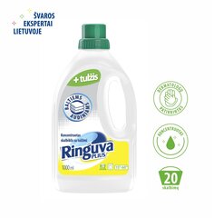 RINGUVA PLUS жидкое моющее средство для белых тканей, cодержит желчь, 1 л цена и информация | Средства для стирки | pigu.lt