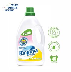 RINGUVA PLUS жидкое моющее средство для цветных тканей, cодержит желчь,2 л цена и информация | Средства для стирки | pigu.lt