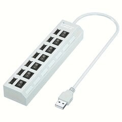 4/7-jungčių USB kompiuteriui pelės klaviatūra atminties kortelei. kaina ir informacija | Adapteriai, USB šakotuvai | pigu.lt