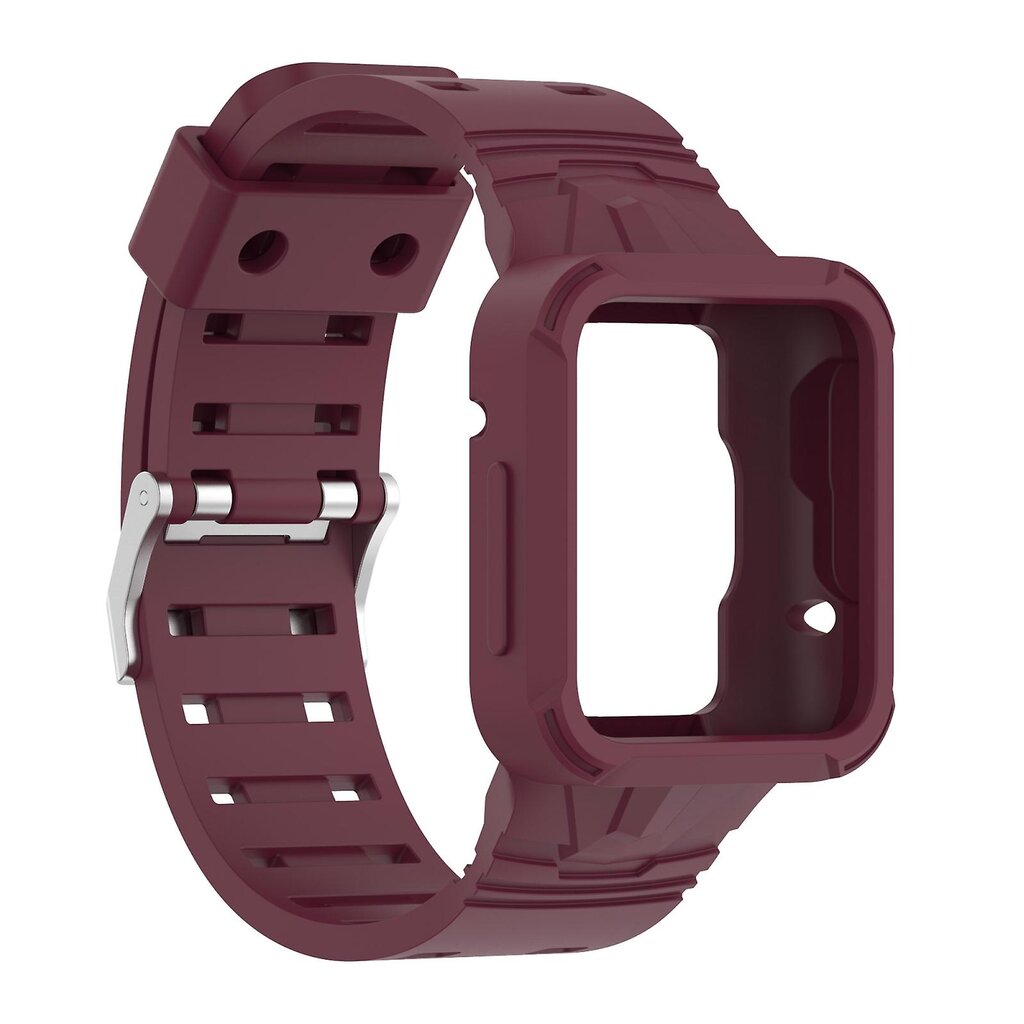 „Wine Red“ Silikoninė Apyrankė, Suderinama Su „Xiaomi Poco Watch“. цена и информация | Išmaniųjų laikrodžių ir apyrankių priedai | pigu.lt