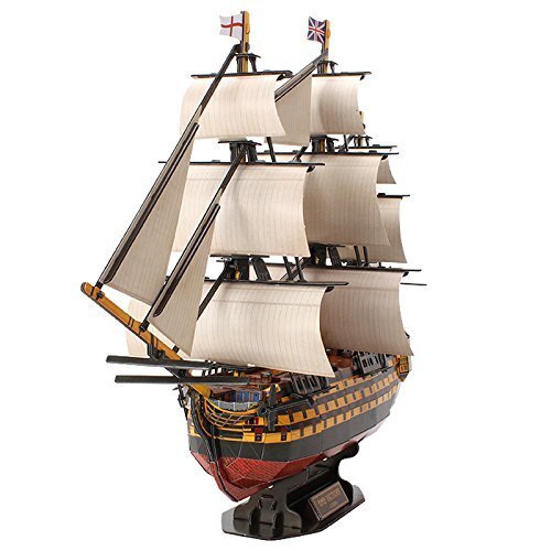 3D dėlionė CubicFun Laivas „Karalienė Viktorija“, 189 detalės kaina ir informacija | Dėlionės (puzzle) | pigu.lt