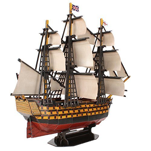 3D dėlionė CubicFun Laivas „Karalienė Viktorija“, 189 detalės цена и информация | Dėlionės (puzzle) | pigu.lt