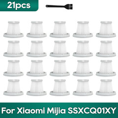 (20 vnt.) Suderinamas su Xiaomi Mijia Handy dulkių siurbliu SSXCQ01XY Filter Hepa Filter Mini Wireless Keitimo priedai kaina ir informacija | Dulkių siurblių priedai | pigu.lt