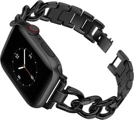 Nerūdijančio plieno apyrankės, skirtos Apple Watch apyrankei 42 mm 44 mm kaina ir informacija | Laikrodžiai | pigu.lt