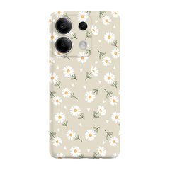 White Daisy Flowers - "Redmi Note 13 Pro 4G" matinis smėlio spalvos dėklas [TIF 20E]. kaina ir informacija | Telefono dėklai | pigu.lt