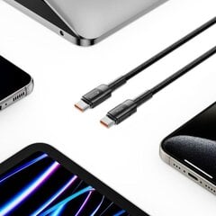 Tech-Protect USB-C į USB-C laidas Ultraboost Evo 3m - juodas kaina ir informacija | Kabeliai ir laidai | pigu.lt