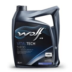 Моторное масло WOLF VITALTECH 5W30 5L API SL/CF, ACEA A3/B4-12 цена и информация | Моторные масла | pigu.lt