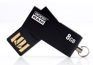 Goodram UCU2 8GB 2.0, Juoda kaina ir informacija | USB laikmenos | pigu.lt