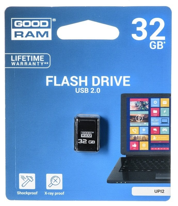 Atmintinė GOODRAM - PICCOLO 32GB USB 2.0 kaina ir informacija | USB laikmenos | pigu.lt