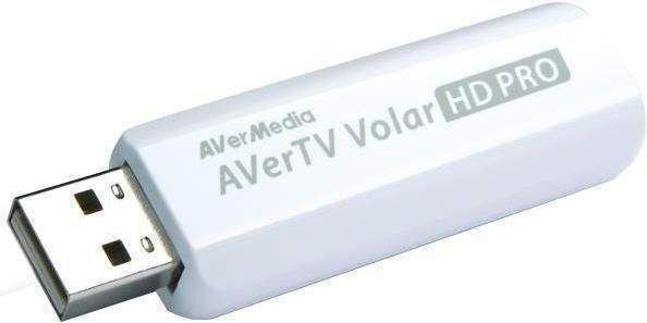 AVerMedia AVerTV Volar HD Pro A835, DVB-T, HDTV, USB 2.0 (61A835DV00AC) kaina ir informacija | TV imtuvai, FM, video plokštės | pigu.lt