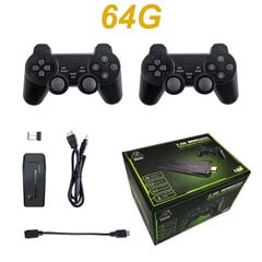 NAUJA vaizdo žaidimų konsolė 2.4G dvigubas belaidis valdiklis Game Stick 4K 20000 žaidimai 64GB 32GB retro žaidimai Televizoriaus dovana berniukui kaina ir informacija | Kompiuteriniai žaidimai | pigu.lt