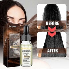 Масло для ухода за волосами Jaysuing Coconut Hair Care Oil Питательное и разглаживающее масло для волос, восстанавливающее окрашенные поврежденные вьющиеся волосы | цена и информация | Средства для укладки волос | pigu.lt