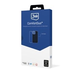 Dėklo ir apsauginio stikliuko rinkinys 3mk ComfortDuo Matt Black Apple iPhone 13 kaina ir informacija | Apsauginės plėvelės telefonams | pigu.lt