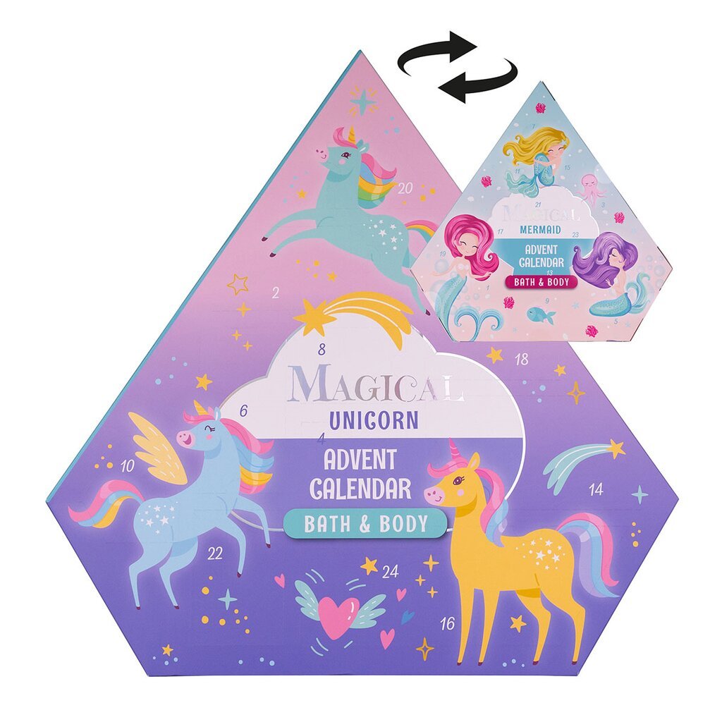 Advento kalendorius Magical Unicorn kaina ir informacija | Kalėdinės dekoracijos | pigu.lt