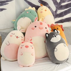 Squishmallows pliušinis žaislas gyvūnas Kawaii minkštas didelės pagalvės haskis kaina ir informacija | Minkšti (pliušiniai) žaislai | pigu.lt