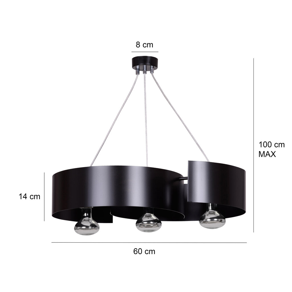 Emibig šviestuvas Vixon 3 kaina ir informacija | Pakabinami šviestuvai | pigu.lt